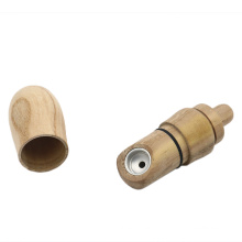 Factory direct sale small portable removable wood smoking pipe wholesale